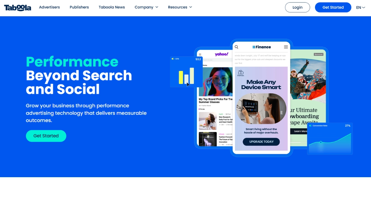 Native Advertising - Taboola
